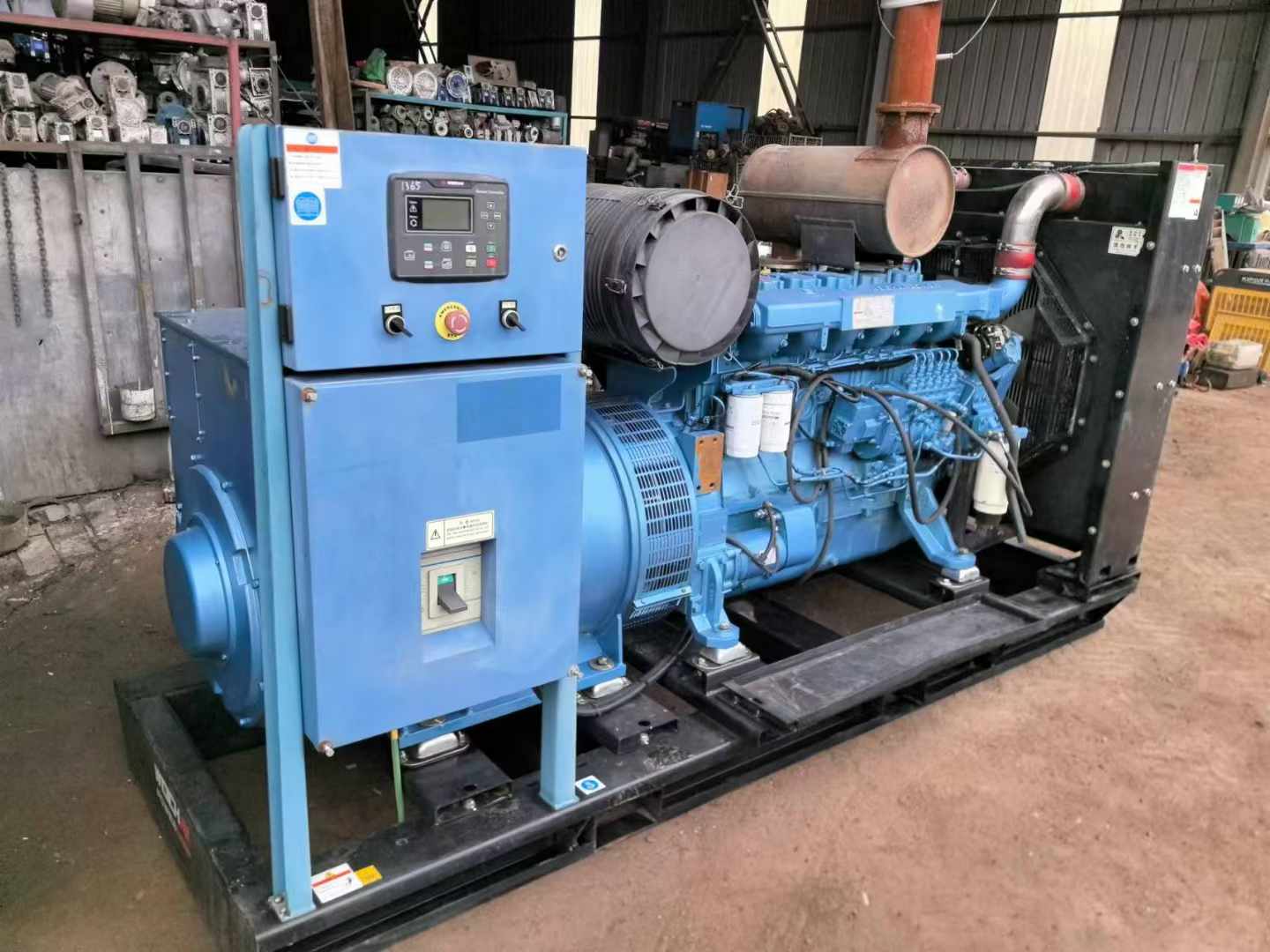 阿拉善左500kW 柴油发电机组可带动设备功率的计算公式是什么？