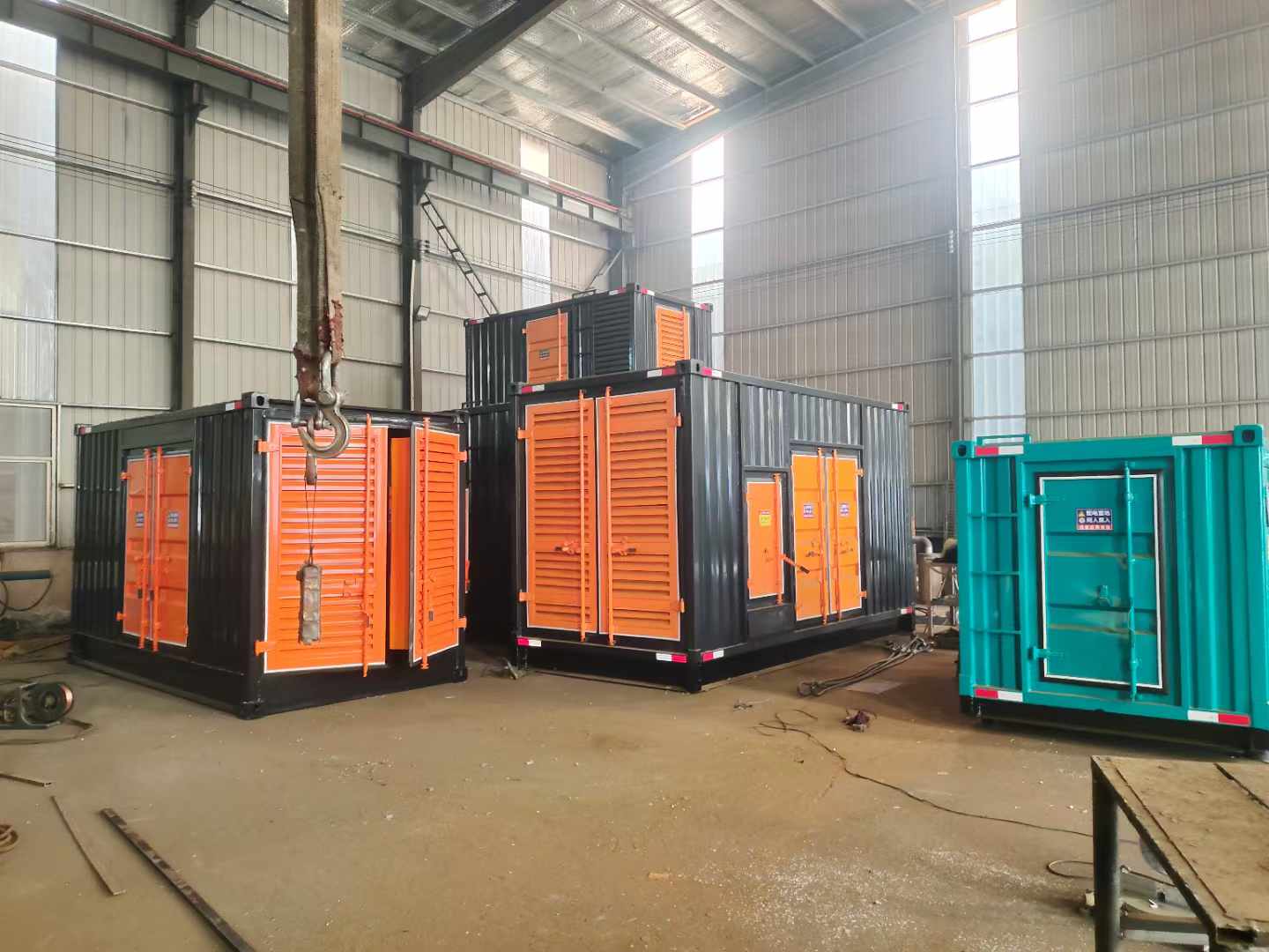 阿拉善左500kw柴油发电机组可以带动多少功率设备？